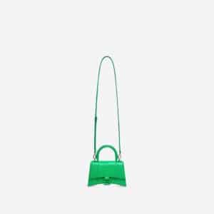 Women's Hourglass Xs Top Handle Bag in Green