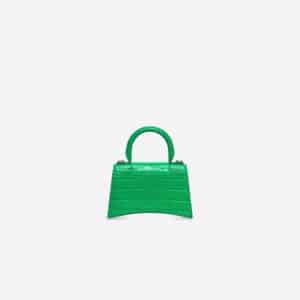 Women's Hourglass Xs Top Handle Bag in Green