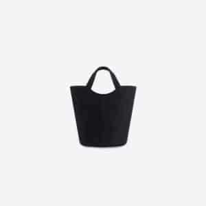 Women's Wave Medium Tote Bag in Black/white