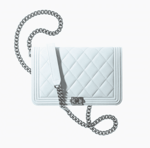 chanel wallet on a chain
