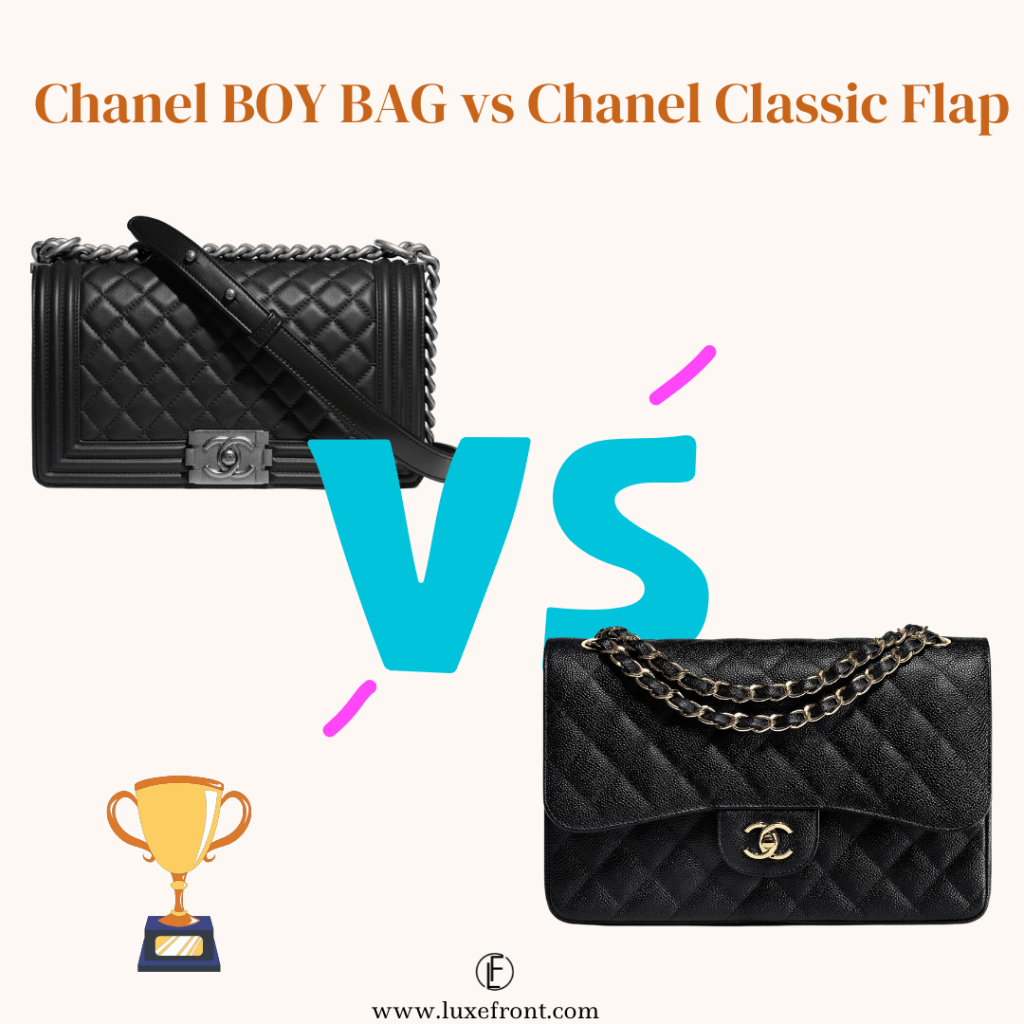 chanel boy bag versus chanel classic flap