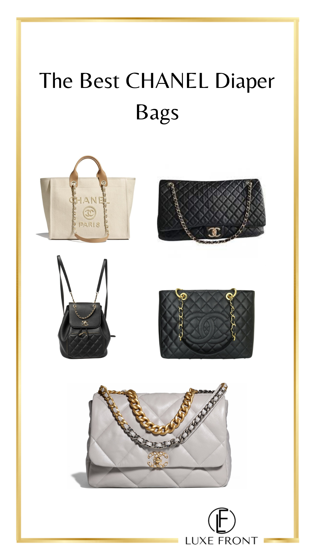 The Best Chanel Diaper Bags