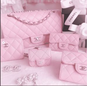 chanel 22 c pink bag