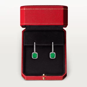 Cartier Destinée earrings with colored stone