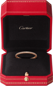 Étincelle de Cartier wedding band