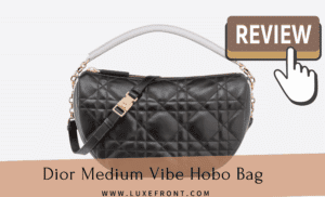 Review Dior Medium Vibe Hobo Bag