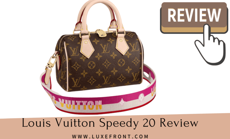 Louis Vuitton Speedy 20 Review