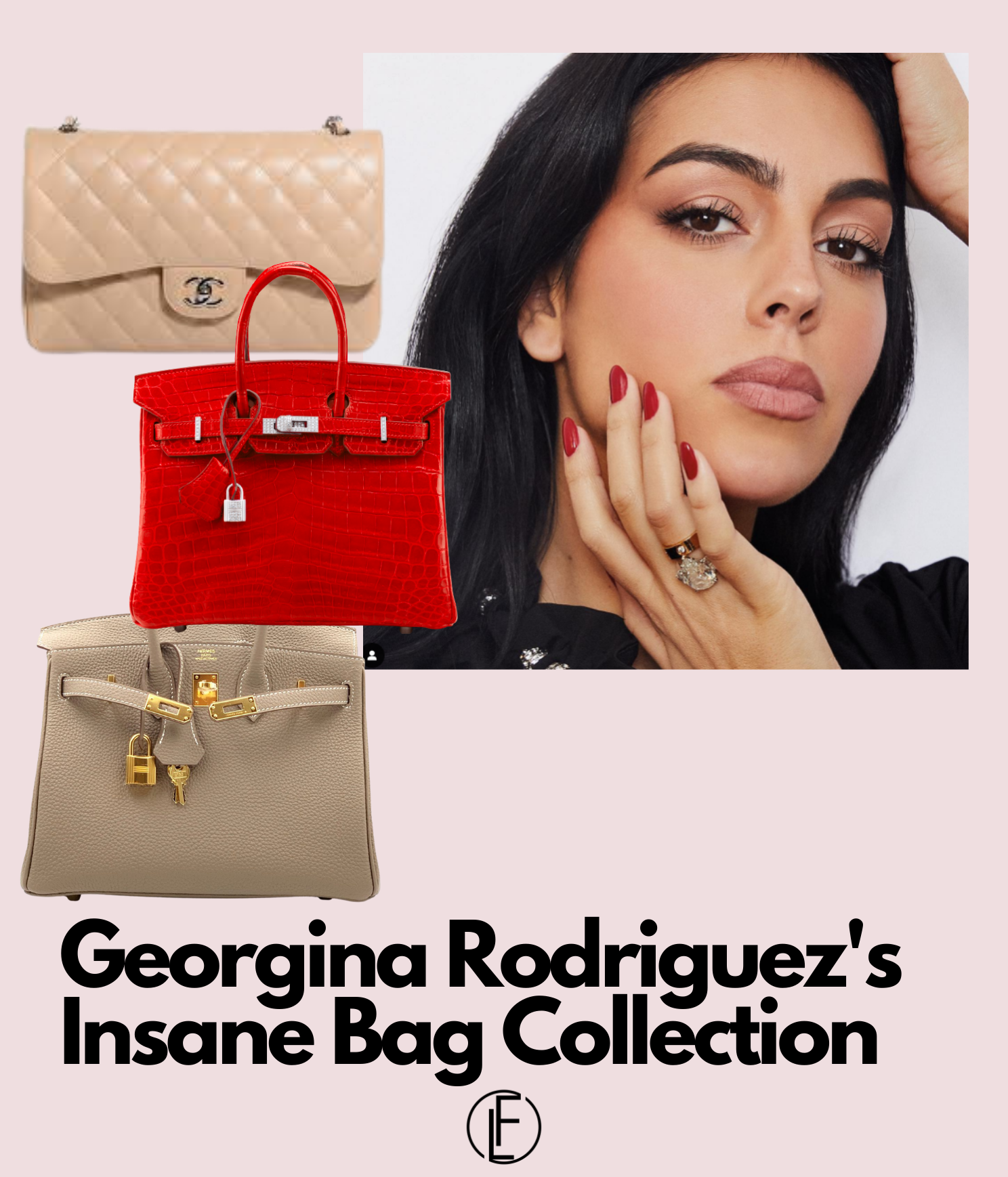 georgina rodriguez bag collection