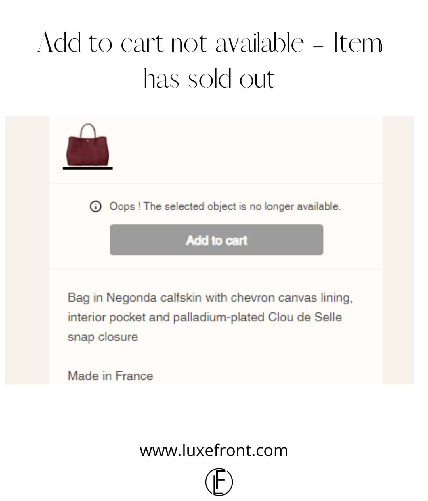 buy a bag on hermes.com