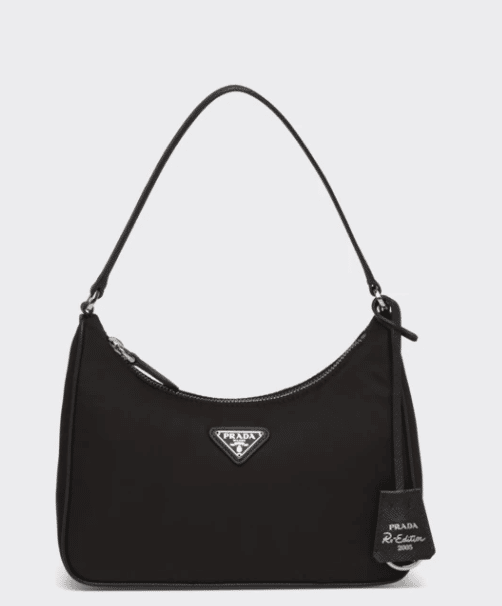 prada reissue best first designer bag