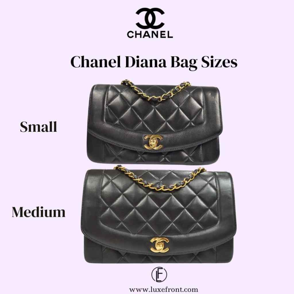 chanel diana bag sizes guide review 
