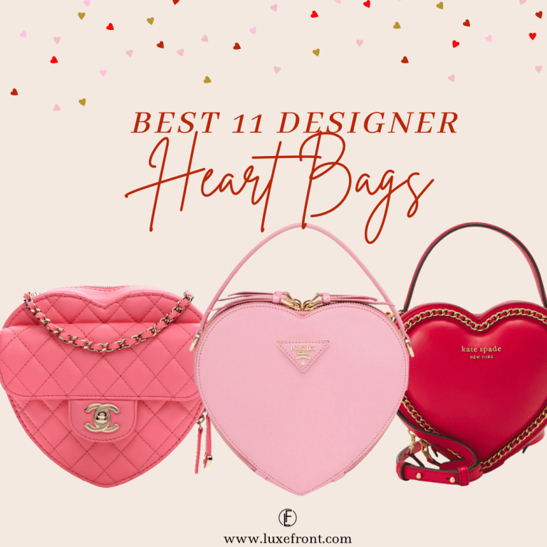 Best 11 Designer Heart Bags For Valentine's 2024 Luxe Front