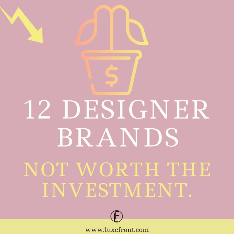 12 Designer Brands Not Worth Investing In