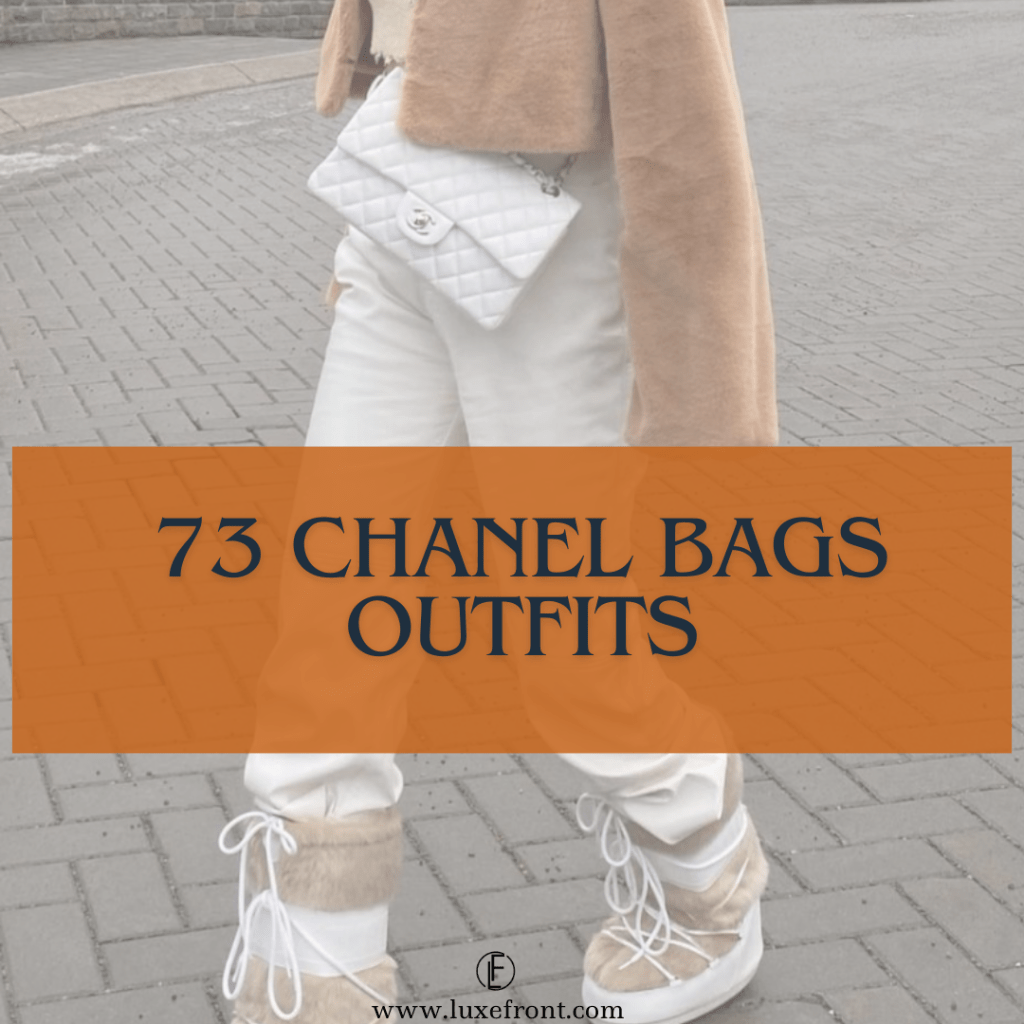 chanel bags outfits 
